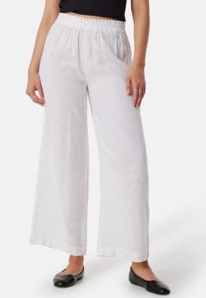 ONLY Onltokyo  Linen Blend Pant Bright White XS/30