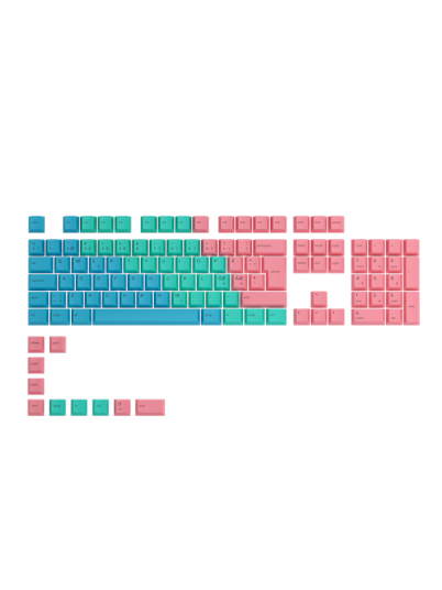 Glorious Gpbt Keycaps Iso Nordic-layout Pastel