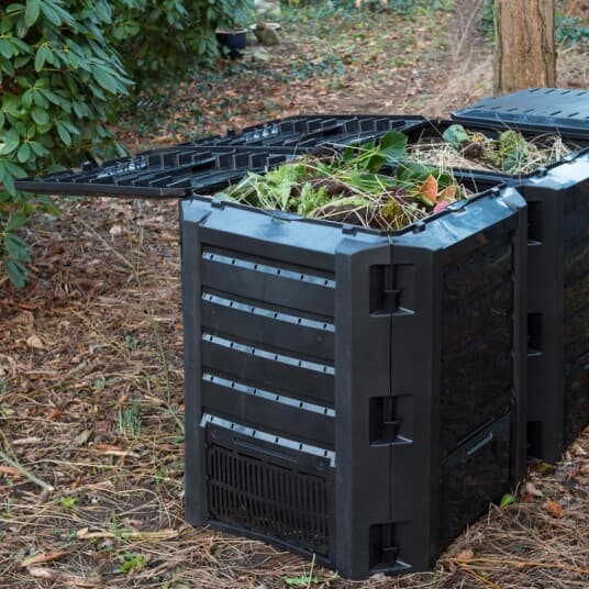 Nature Composter 1200L Svart (407107)