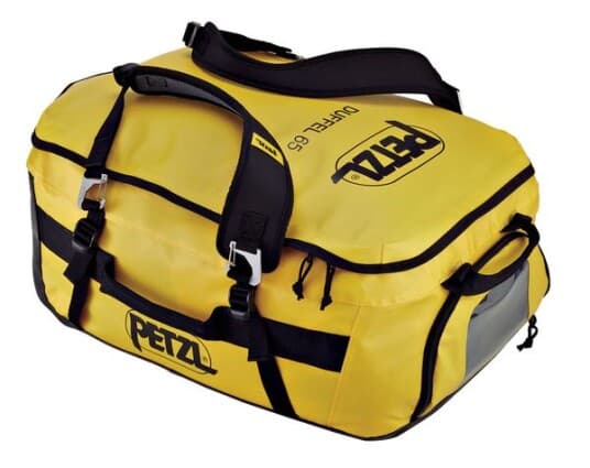 Petzl Transportveske Petzl Duffel 65 Svartgul