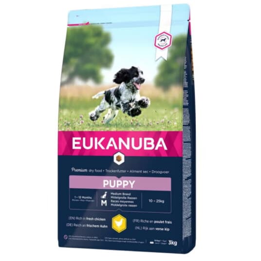 Eukanuba Euk Puppy Medium Breed 3 Kg