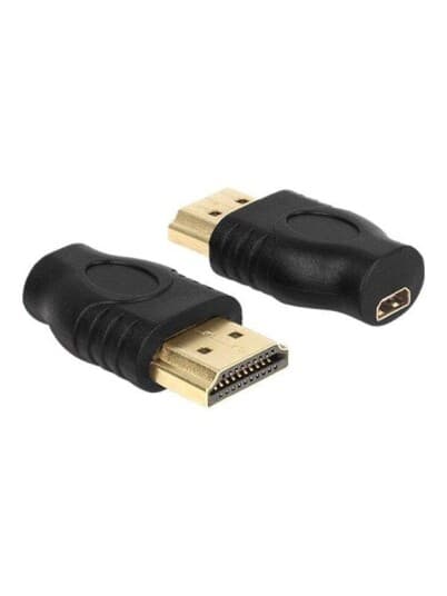 Delock - HDMI-adapter - HDMI hann til 19 pin micro HDMI Type D hunn