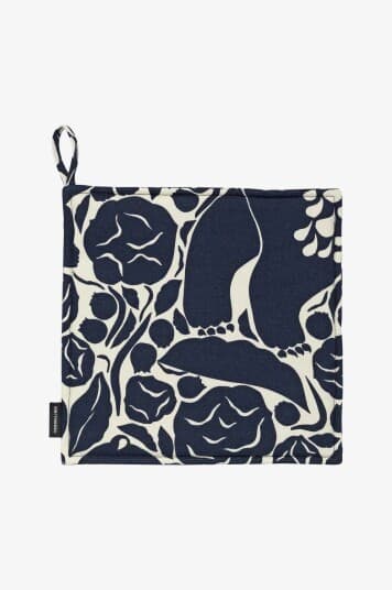 Marimekko gryteklut Pieni Karhuemo light beige, dark blue