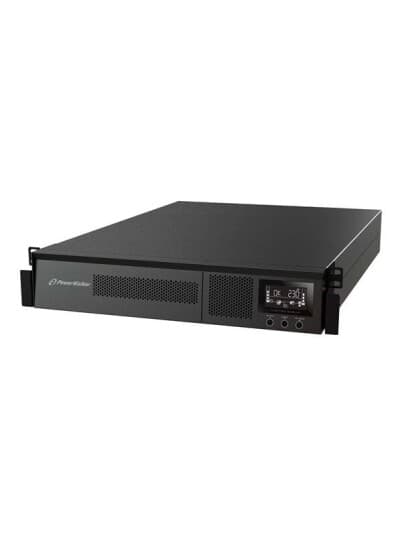 Powerwalker Vfi 3000 Rmg Pf1 - Ups (Rackmonterbar/Ekstern) - 3000 Watt - 3000 Va - 9 Ah - Rs-232, Usb - Utgangskontakter: 9 - 2U