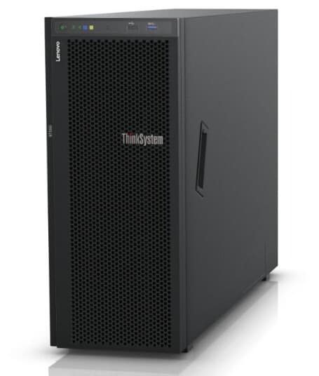 Lenovo Thinksystem St550 7X10 - Server - Tower 4U - Toveis - 1 X Xeon Silver 4210R / Inntil 3.2 Ghz - Ram 32 Gb - Sas - Hot-Swap 2.5" Brønn(Er) - Uten Hdd - Matrox G200 - Gigabit Ethernet - Uten Os - Monitor: Ingen