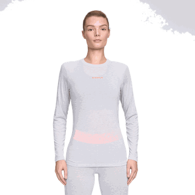 Dæhlie Training Wool Mix Long Sleeve, undertøysoverdel, dame Grå L