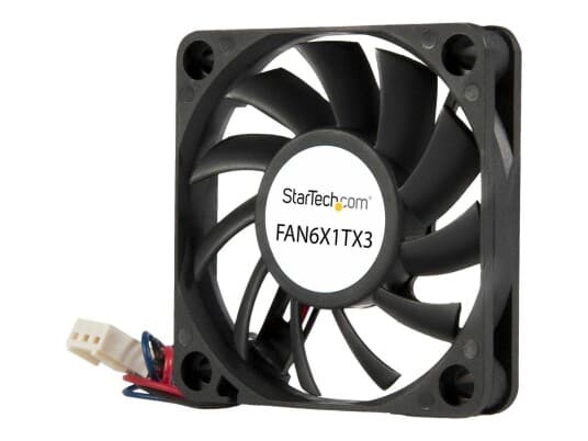 Startech.Com 60X10mm Replacement Ball Bearing Computer Case Fan W/ Tx3 Connector - 3 Pin Case Fan - Tx3 Fan - 60Mm Fan (Fan6x1tx3) - Systemviftesett - 60 Mm