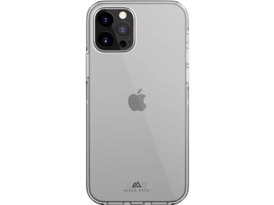 Black Rock 360° Clear Mobiltelefon Backcover Apple Iphone 12, Iphone 12 Pro Transparent