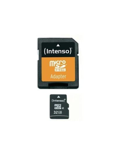 Intenso - Flashminnekort (Microsdhc Til Sd-Adapter Inkludert) - 32 Gb - Class 4 - Microsdhc