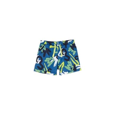 s. Olive r Jersey-shorts med Allover - Trykk