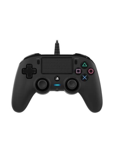 Nacon Compact Controller - Håndkonsoll - Kablet - Svart - For Pc, Sony Playstation 4