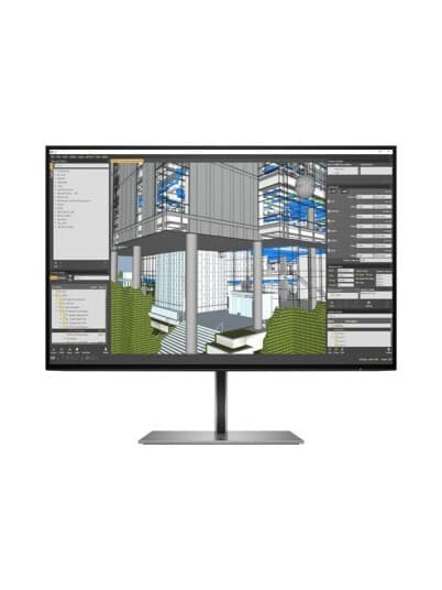 Hp Z24n G3 - Led-Skjerm - 24" - 1920 X 1200 Wuxga @ 60 Hz - Ips - 350 Cd/M² - 1000:1 - 5 Ms - Hdmi, 2Xdisplayport - Sølv - For Hp 250 G9  Elite 600 G9, 800 G9  Elitebook 830 G6  Pro 260 G9, 290 G9  Zbook Firefly 14 G9