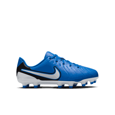 Nike Tiempo Legend 10 Club Fg/Mg, fotballsko gress og kunstgress, junior Rød 37.5