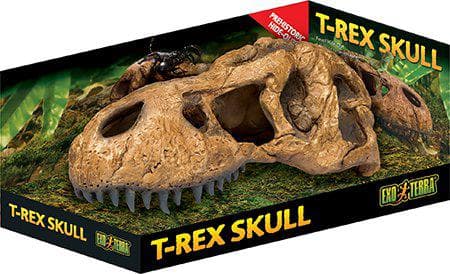 Exoterra - Cave T Rex Skull - (222.2059) /Reptiler Og Amfibier