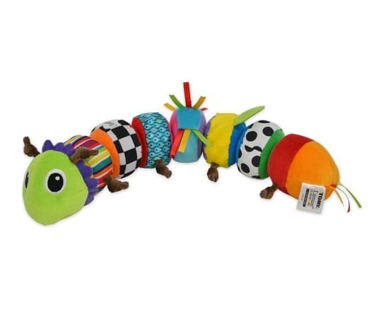 Lamaze Caterpillar, 0,5 År, Gir Fra Seg Lyd, Plysh, Flerfarget