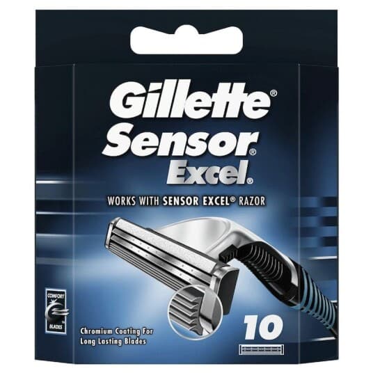 Gillette Sensor Excel barberblad 10stk