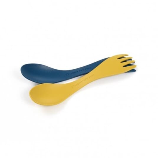 Light My Fire Light My Fire Spork Bio Little 2-Pack Yellow/Blue