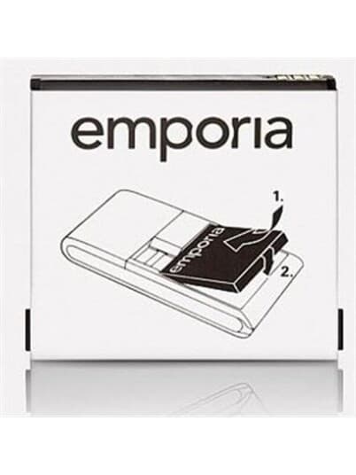 Emporia 1150Mah Li-Ion, Batteridrevet, Svart, Lithium-Ion (Li-Ion), 1150 Mah, 3,7 V, Emporia F210, F220, Flip Basic