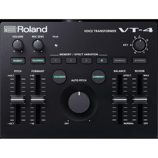 Roland Vt-4, Usb Type-B, Xlr, Dc/Batteri, 0,5 A, 174 Mm, 133 Mm