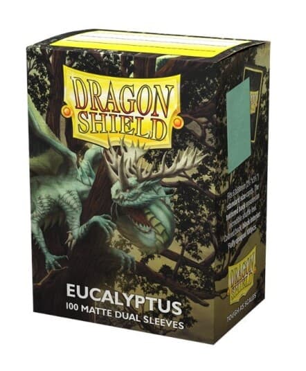 Dragon Shield Standard Matte Dual Sleeves - Eucalyptus (100 Vnt)