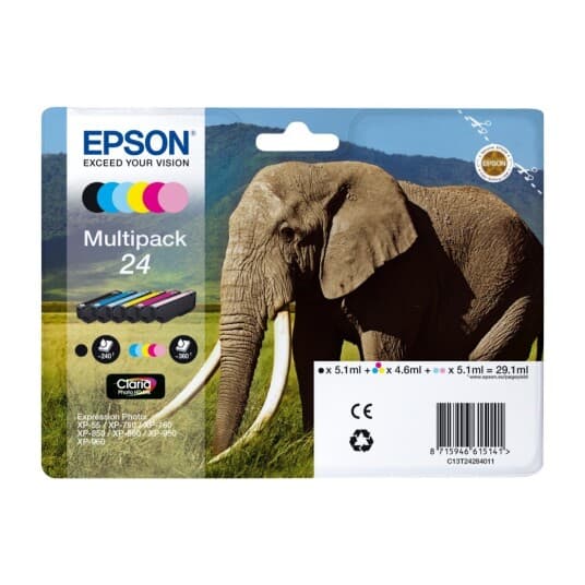 Epson Multipak 24, T2428 6 Farver