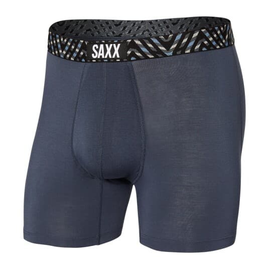 Saxx Bokserki Męskie Saxx Vibe Boxer Brief India Ink/Amaze-Zing Wb M