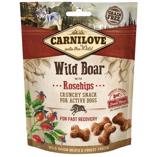 Carnilove Crunchy Snack Villsvin 200G - (6 Pk/Ps)