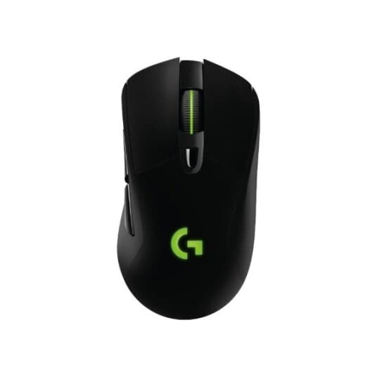 Logitech Wireless Gaming Mouse G703 Lightspeed With Hero 16K Sensor - Mus - Optisk - 6 Knapper - Trådløs, Kablet - Usb, 2.4 Ghz - Usb Logitech Lightspeed-Mottaker