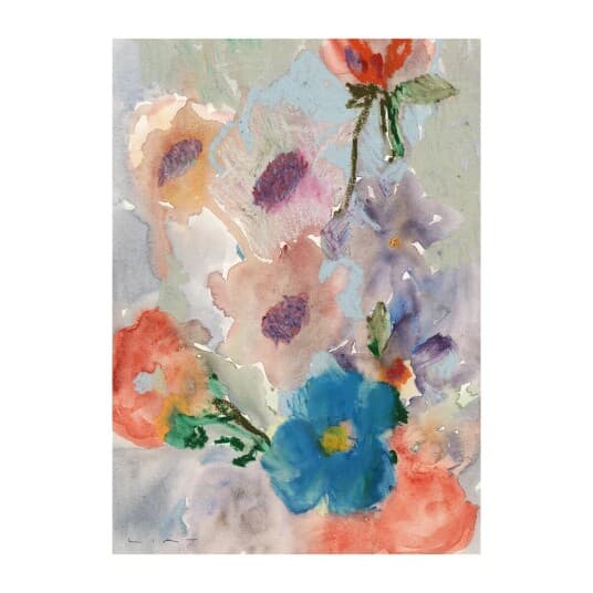 Paper Collective Bunch of Flowers plakat 30 x 40 cm