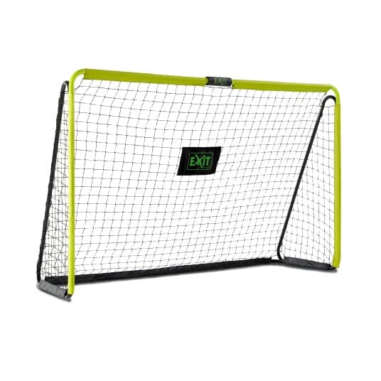 Exit Tempo Steel Football Goal 240X160cm - Green/Black, Barn, Frittstående, Svart, Grønn, Metall, 3,8 Cm, 1,2 Mm