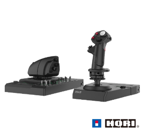 Hori Hpc-045U, Joystick + Motorkontrollspak, Pc, Koblet Med Ledninger (Ikke Trådløs), Usb, Sort, Kabel