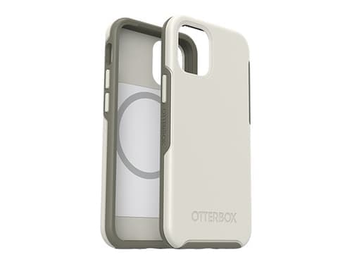 Otterbox Symmetry Series+ - Baksidedeksel For Mobiltelefon - Med Magsafe - Polykarbonat, Syntetisk Gummi - Vårsnøbeige - For Apple Iphone 12 Mini