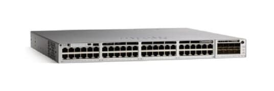 Cisco Catalyst 9300 - Network Advantage - Switch - L3 - Styrt - 36 X 2.5Gbase-T (Upoe) + 12 X 100/1000/2.5G/5G/10G (Upoe) - Rackmonterbar - Upoe (490 W)