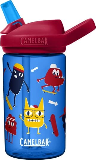 Camelbak Eddy+, 400 Ml, Daglig Bruk, Flerfarget, Polypropylen (Pp), Silikon, Tritan, Skate Monsters, Barn