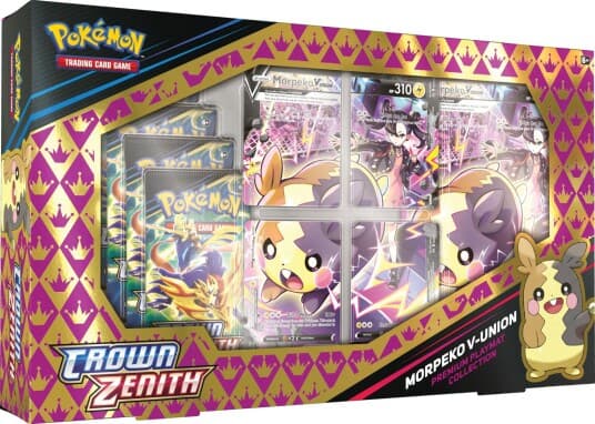 The Pokemon Company Pokemon Tcg - Sword & Shield 12.5 Crown Zenith Premium Playmat Collection - Morpeko V Union Box Kortų Rinkinys