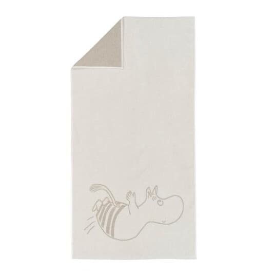 Moomin Towel 70X140 Cm Moomintroll White