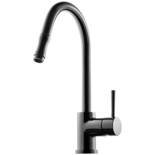 Tapwell Evo185 Kjøkkenarmatur Uttrekk Black Chrome