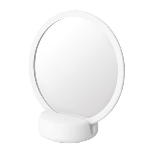 blomus Sono Vanity bordspeil Ø17 cm Hvit