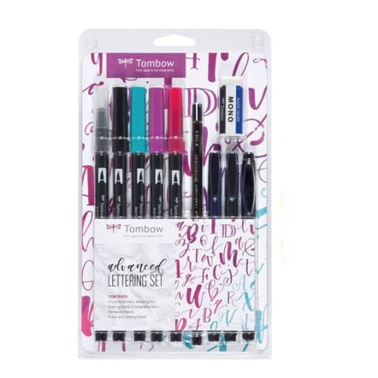 Tombow Hand Lettering Set Advanced (Sæt)