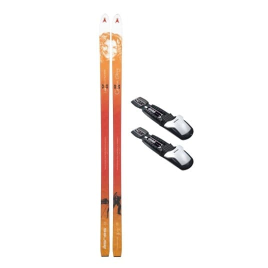 Åsnes BC Skis Cecilie Skog Waxless 24/25, fjellski, dame Oransje 170