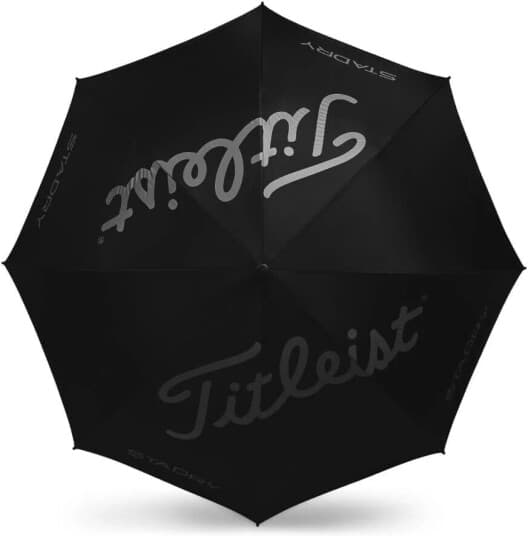 Titleist Stadry Single Canopy Umbrella - Black/charcoal