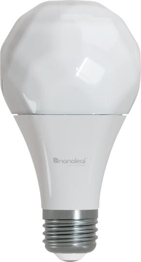 Nanoleaf Essentials - Led-Lyspære - Form: A60 - E27 - 9 W (Ekvivalent 60 W) - Klasse F - 16 Millioner Farger / Avstembar Hvitt - 2700-6500 K (En Pakke 3)