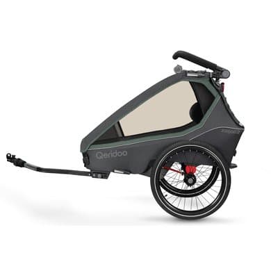 Qeridoo ® Kidgoo2 Ivy sykkelvogn for barn Green