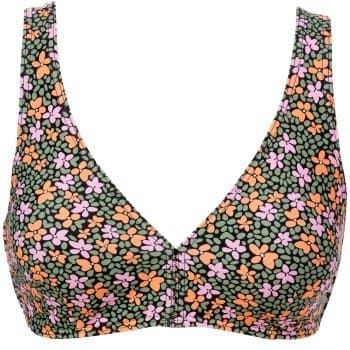 Trofe Barcelona Bikini Top Grønn blomstre 38 Dame