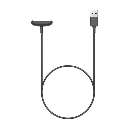 Fitbit - Kun Lade-Kabel - Usb (Kun Strøm) Hann - Svart - For Fitbit Inspire 2