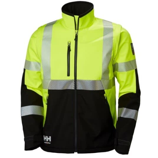 Kurtka Męska Helly Hansen Reflective Jacket Helly Hansen Icu Softshell, Yellow Xl