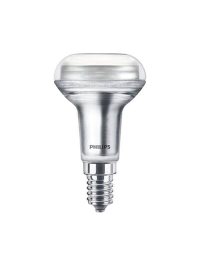 Philips Led Classic - Led-Pære For Søkelys - Form: R50 - E14 - 1.4 W (Ekvivalent 25 W) - Klasse F - Varmt Hvitt Lys - 2700 K