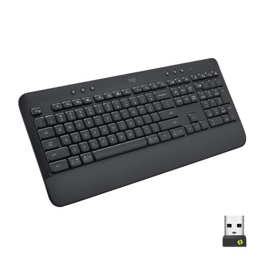 Logitech Signature K650 - Graphite - ND - Tastatur - Nordisk - Svart