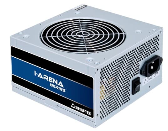 Chieftec Iarena Gpb-400S - Strømforsyning (Intern) - Atx12v 2.3/ Ps/2 - 80 Plus Bronze - Ac 230 V - 400 Watt - Aktiv Pfc - Sølv