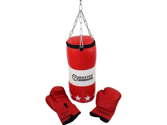 Master Boxing Bag Og Master Hansker For Barn